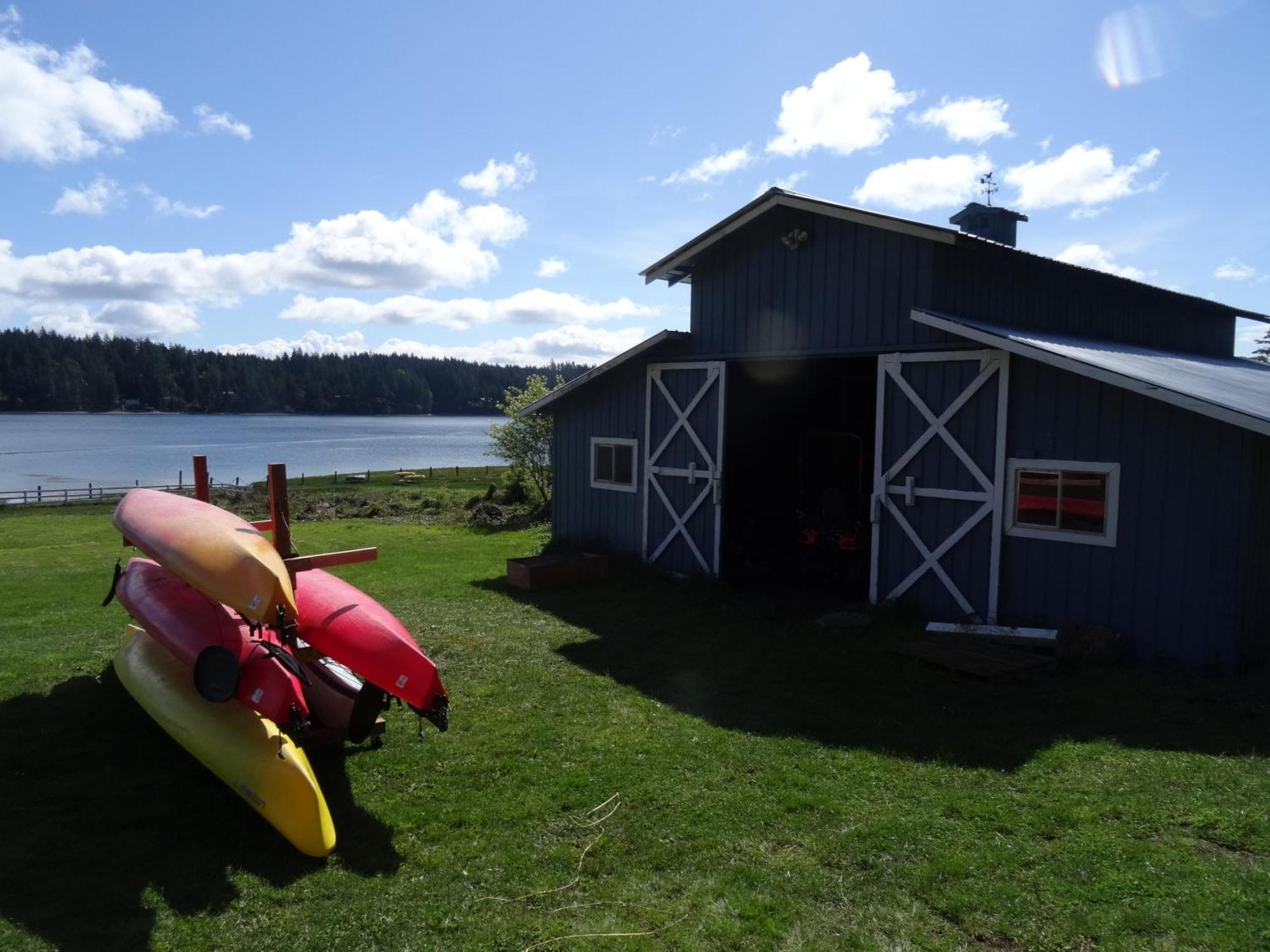 Oceanfront Studio/Loft: Alpacas, Oysters & Kayaks Shelton Exterior photo